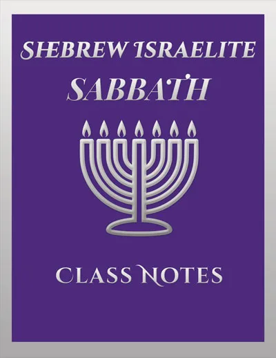Shebrew Israelite Sabbath Journal – Elegant 8.5x11 notebook with silver Menorah design and 200 lined pages for Sabbath notes and study.