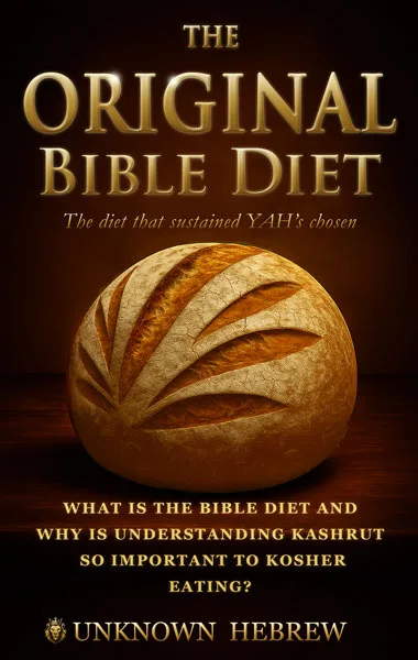 Book cover showing bread and gold text about the Bible diet.