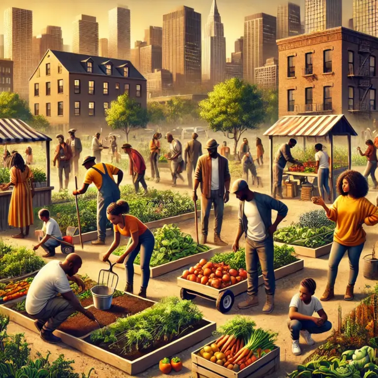 Hebrew Israelite community garden