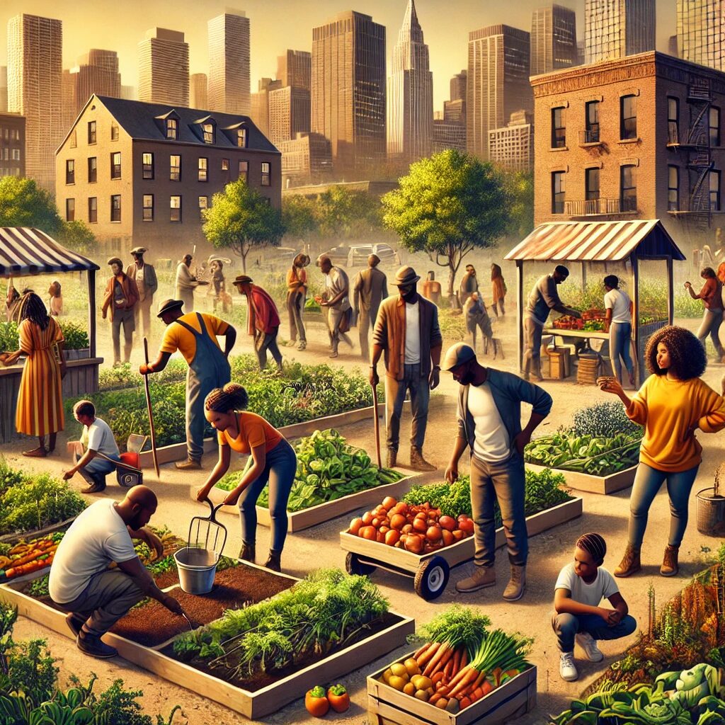 Hebrew Israelite community garden