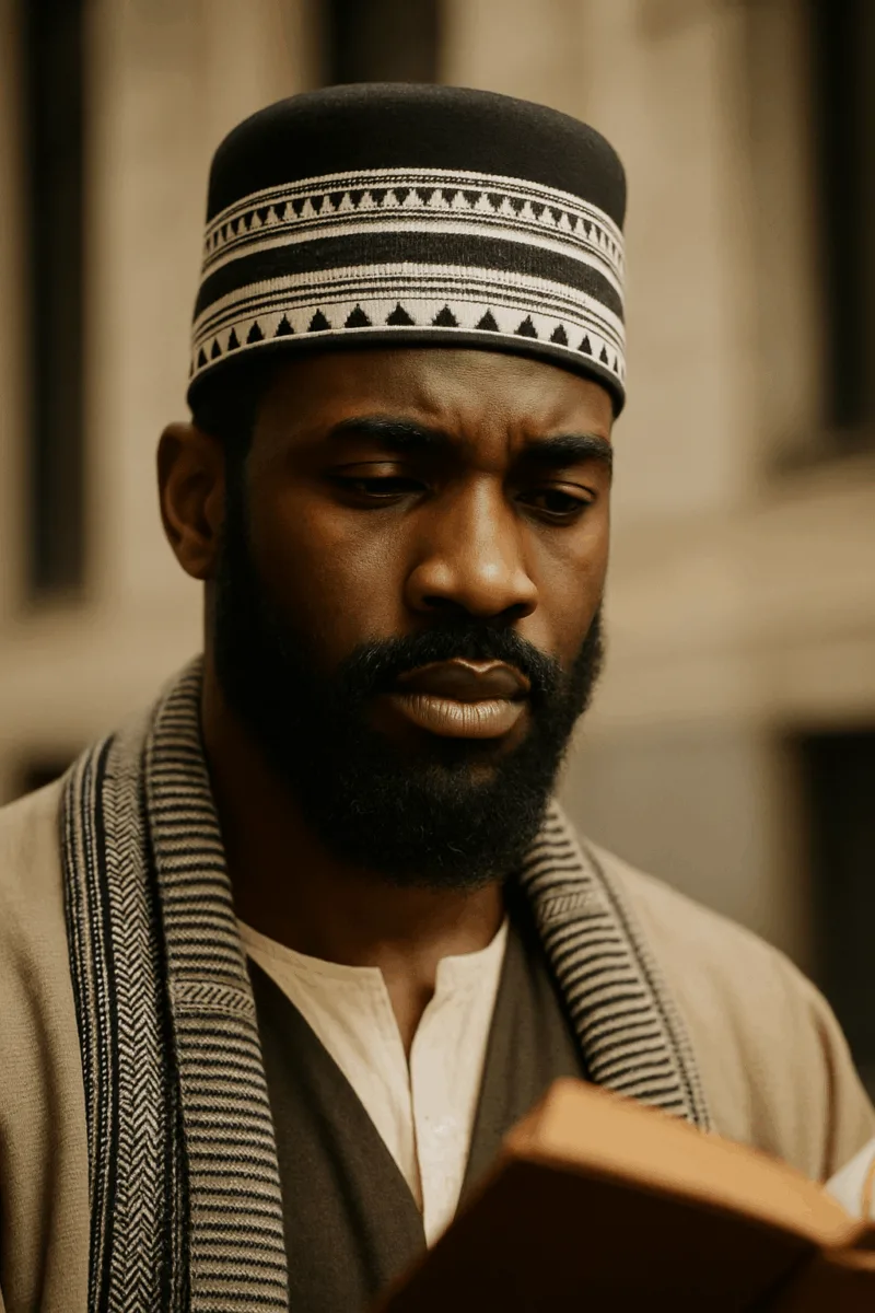 Black Hebrew Israelite reading Scripture - Unknown Hebrew