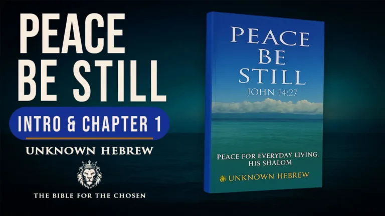 Peace Be Still: Experience True Shalom