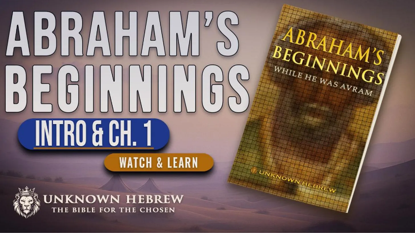 Abraham's Beginnings: While he was Avram