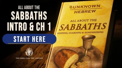 Sabbath book with title intro and chapter 1 reading